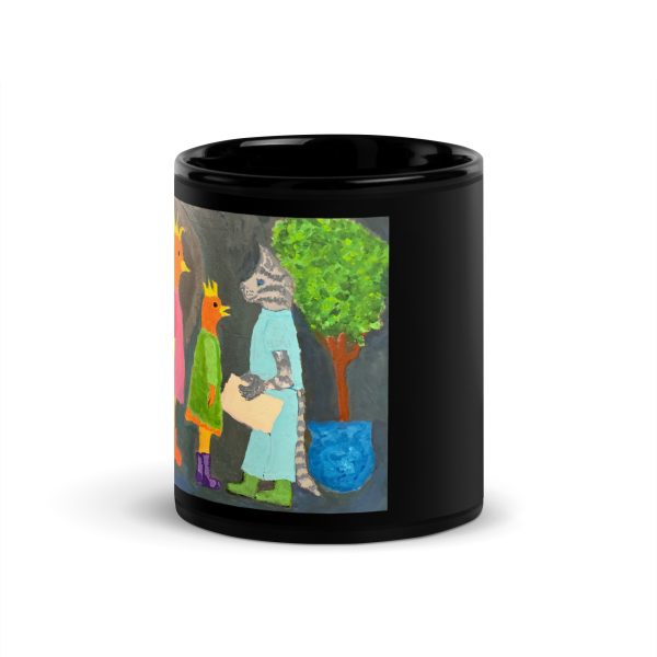Black Glossy Mug - Image 3