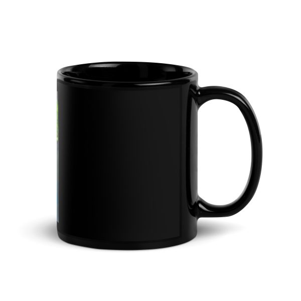 Black Glossy Mug - Image 2