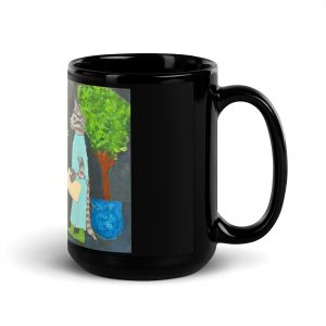 Black Glossy Mug