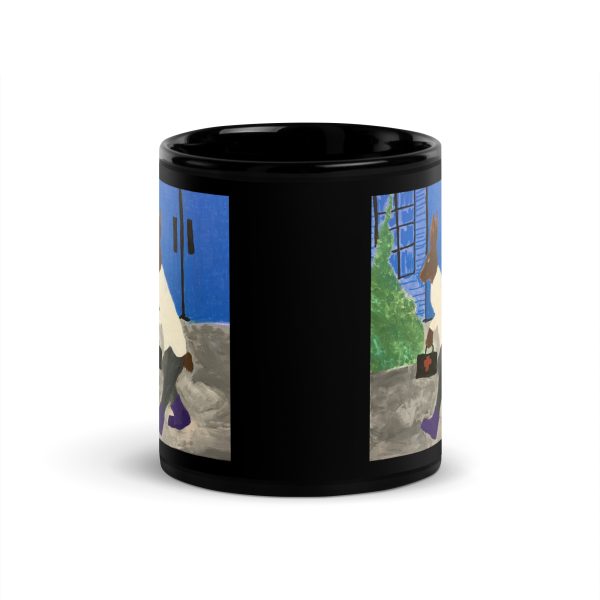 Black Glossy Mug - Image 3
