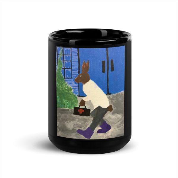 Black Glossy Mug - Image 6