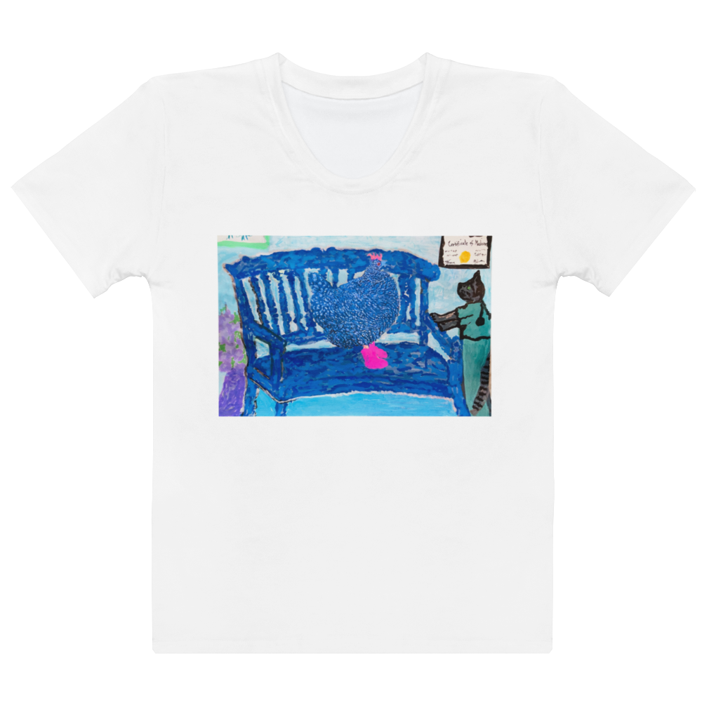 Freddie/Minerva cat scan - Women's T-shirt