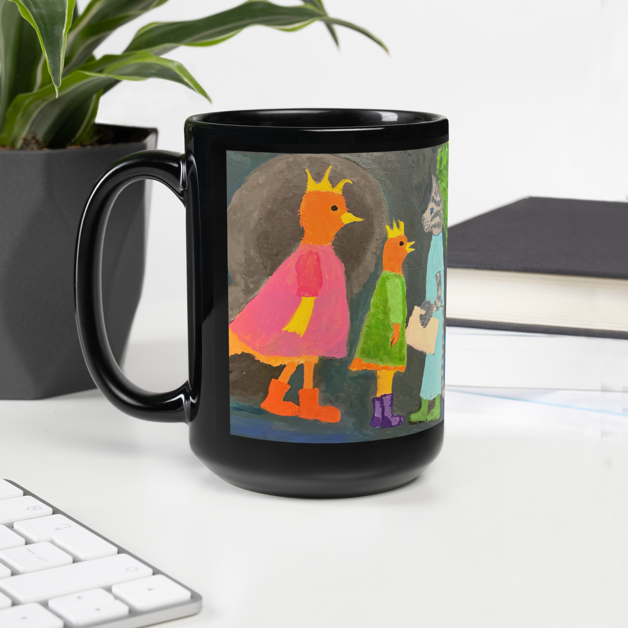 Black Glossy Mug - Image 21