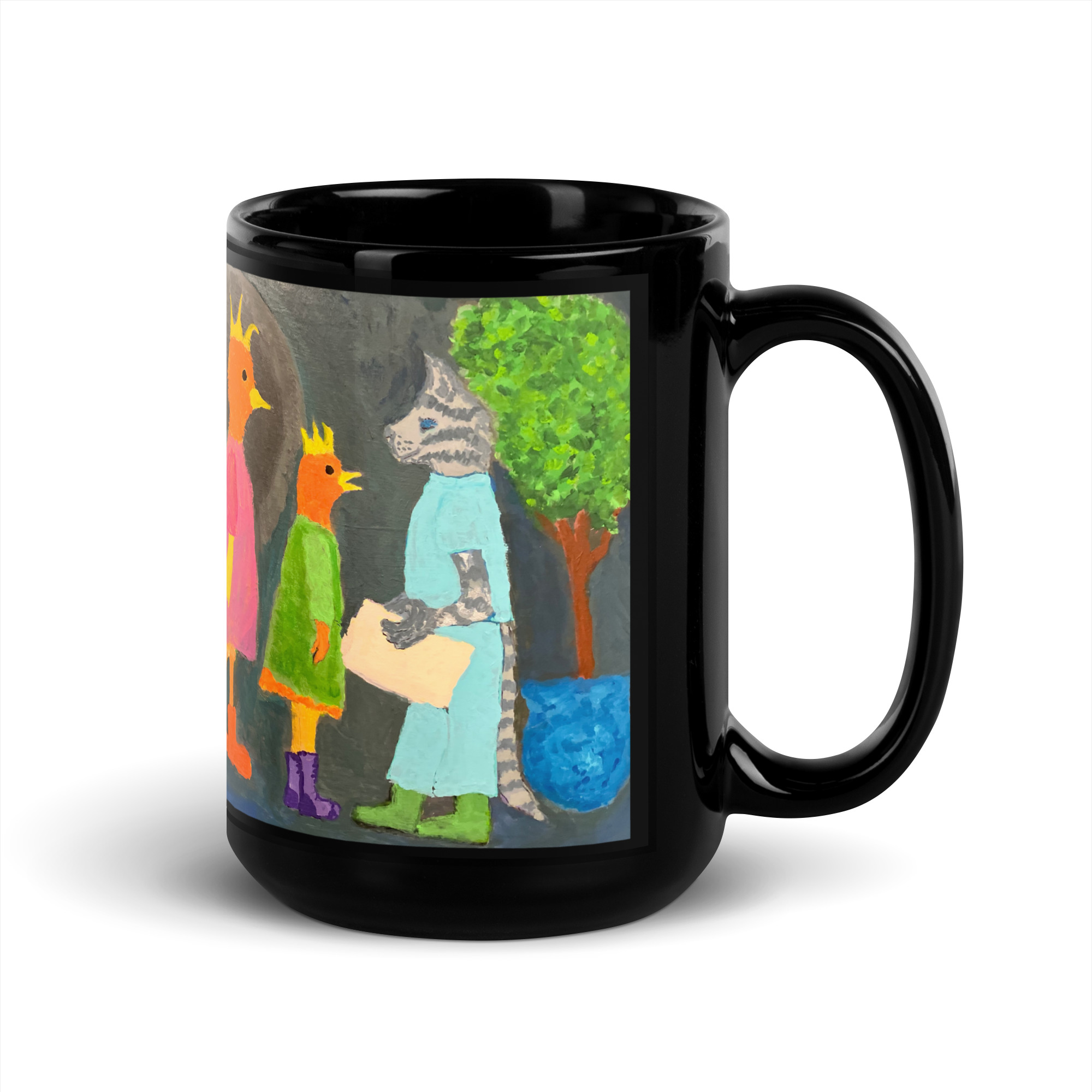 Black Glossy Mug - Image 18