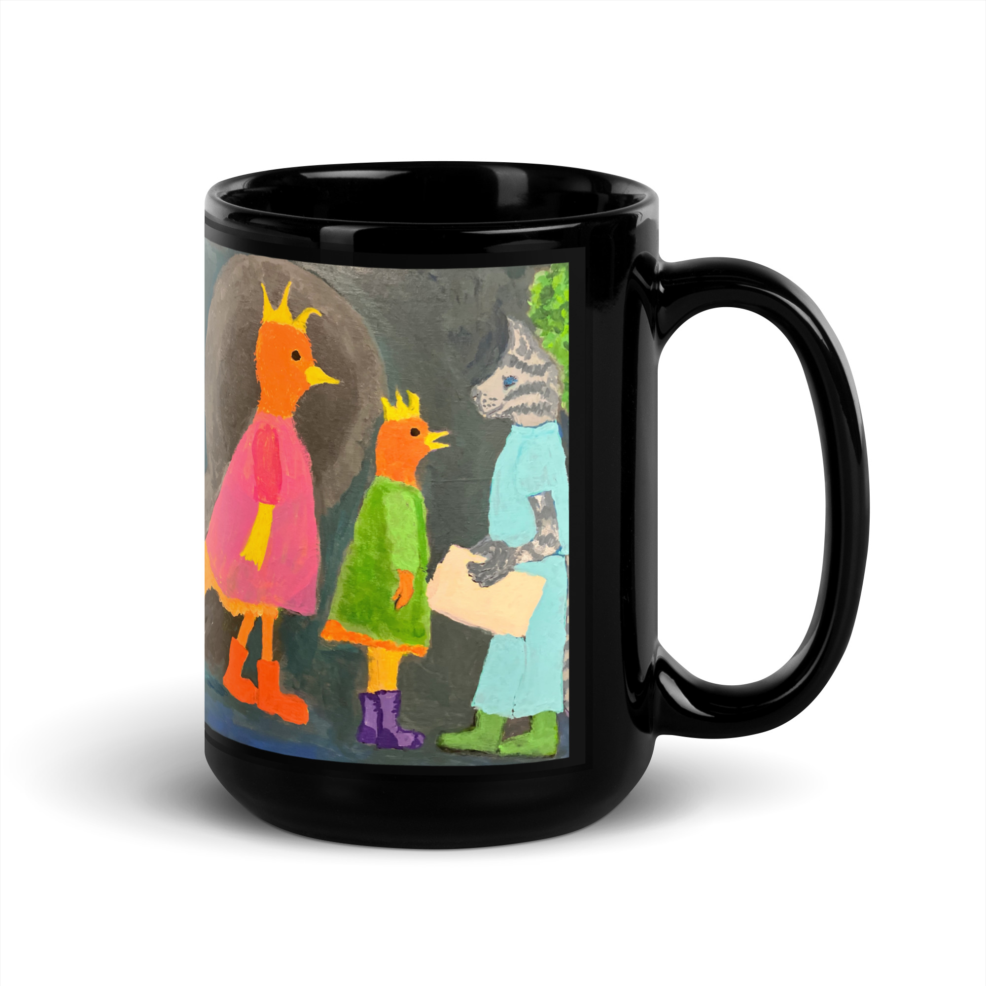Black Glossy Mug - Image 19