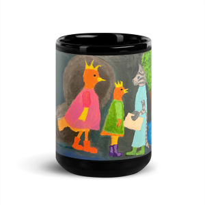 Freddy explains cat scans (Mug)