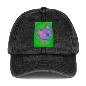 Minerva goes shopping (Vintage Cotton Cap)