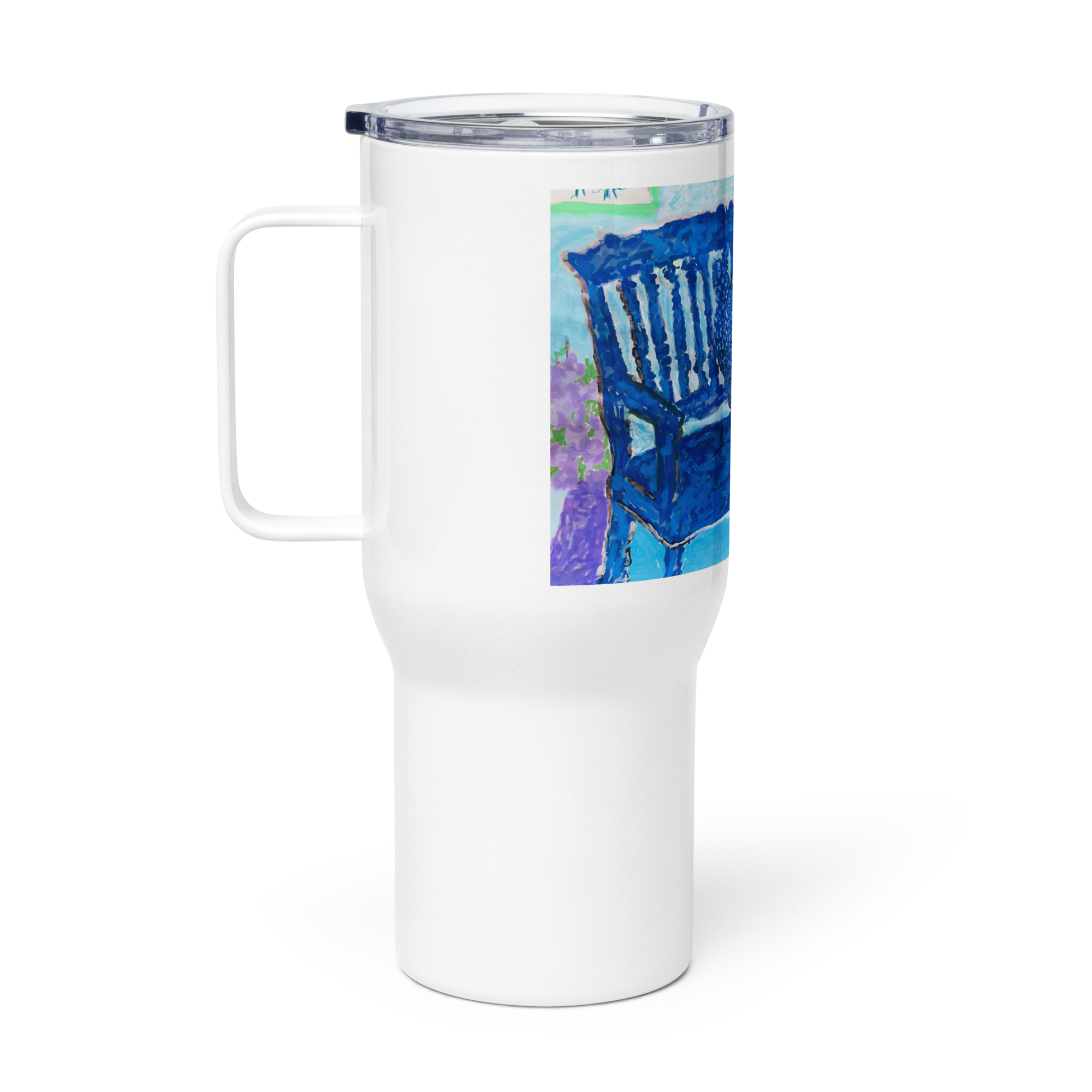 Dr visit (Travel mug with a handle) - Image 2