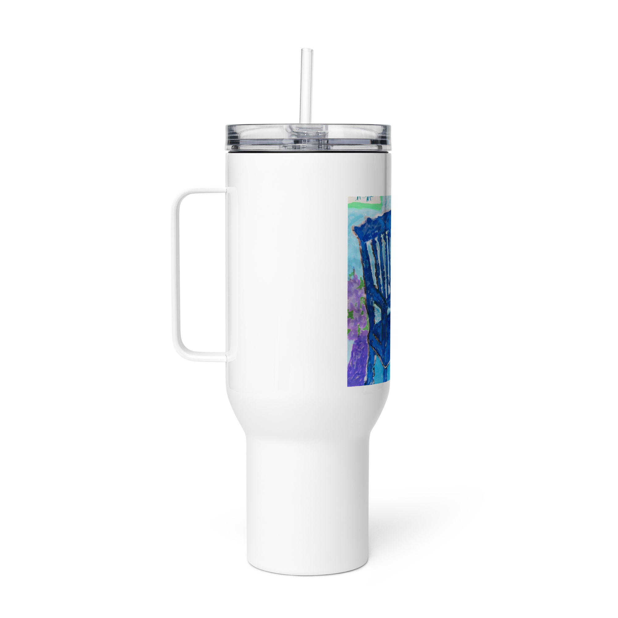 Dr visit (Travel mug with a handle) - Image 6